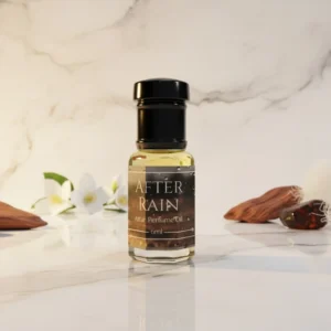 After Rain attar 6ml roll-on bottle by La Atir with fresh rainy fragrance theme
